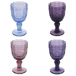 Villa dEste Home Σετ 4 Ποτήρια 265 ml από Γυαλί με Αραβικό Σχέδιο S... Villa dEste Home Σετ 4 Ποτήρια 265 ml από Γυαλί με Αραβικό Σχέδιο S...