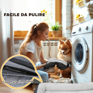 PawHut Κρεβάτι για Μεγάλα Σκυλιά με Επένδυση και Αφαιρούμενο Πλενόμ... PawHut Κρεβάτι για Μεγάλα Σκυλιά με Επένδυση και Αφαιρούμενο Πλενόμ...