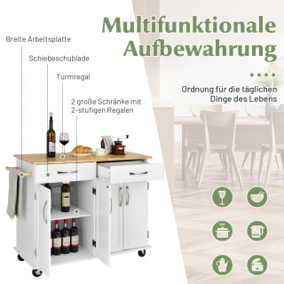 Νησίδα Κουζίνας με Μεγάλη Επιφάνεια Εργασίας, Αποθηκευτικούς Χώρους...