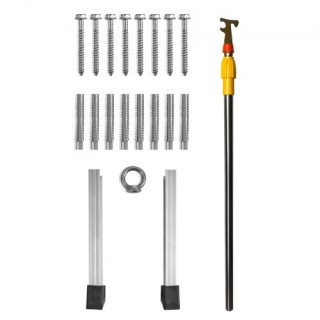 Πτυσσόμενη Σκάλα Σοφίτας VEVOR, 350lb, 22.5 x 63, Αλουμινίου, 9.5-1... Πτυσσόμενη Σκάλα Σοφίτας VEVOR, 350lb, 22.5 x 63, Αλουμινίου, 9.5-1...