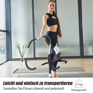 Costway  Πολυλειτουργικός Εκγυμναστής Κοιλιακών για Ολοκληρωμένη Πρ...