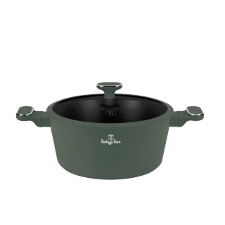 Berlinger Haus Κατσαρόλα με Καπάκι (6,1 Λίτρα)  Matte Green BH-8202