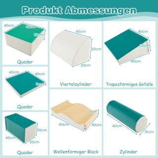 Costway Σετ Αναρρίχησης και Σκαρφαλώματος από Αφρώδες Υλικό για Παι... Costway Σετ Αναρρίχησης και Σκαρφαλώματος από Αφρώδες Υλικό για Παι...