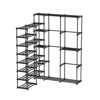 Μεταλλική  Κρεμάστρα Ρυθμιζόμενη  Keeper 6.0 80 x 150 x 30cm - Μαύρ...