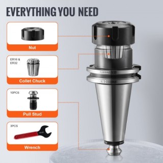 VEVOR Σετ Κολετών CAT40 ER16/32, 35 τεμ., με Βάσεις Εργαλείων SLN ... VEVOR Σετ Κολετών CAT40 ER16/32, 35 τεμ., με Βάσεις Εργαλείων SLN ...