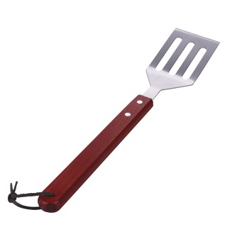 Galileo Σετ μπάρμπεκιου 4 εργαλείων από ανοξείδωτο ατσάλι με ξύλινη...