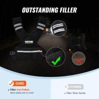 VEVOR  Ρυθμιζόμενο Γιλέκο Βάρους 11-20lb για Άνδρες & Γυναίκες για ...