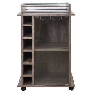 BAKAJI Φορητό Μπαρ Cantinetta Μπουκάλια Κρασιού Ξύλινη Κάβα 6 Θέσε... BAKAJI Φορητό Μπαρ Cantinetta Μπουκάλια Κρασιού Ξύλινη Κάβα 6 Θέσε...