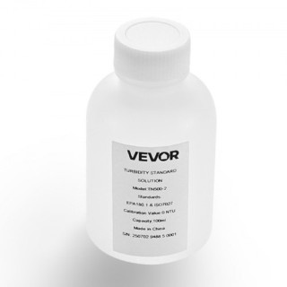 VEVOR Διάλυμα Βαθμονόμησης Θολότητας 0 NTU, 100 ml, Συμβατό με Τουρ...
