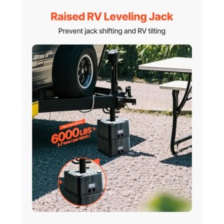 VEVOR Διπλή Ανυψωτική Βάση Τροχόσπιτου 6 / 6000 lbs FXKLJT6INCH083F... VEVOR Διπλή Ανυψωτική Βάση Τροχόσπιτου 6 / 6000 lbs FXKLJT6INCH083F...