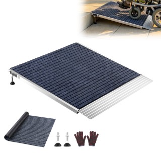 VEVOR Ράμπα Κατωφλίου Πόρτας Αλουμινίου 915 x 915 mm, Ρυθμιζόμενου ... VEVOR Ράμπα Κατωφλίου Πόρτας Αλουμινίου 915 x 915 mm, Ρυθμιζόμενου ...