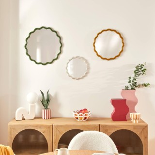 Atmosphera Ξύλινος Καθρέφτης Τοίχου, 48 x 1,8 x 62 cm 210449 Atmosphera Ξύλινος Καθρέφτης Τοίχου, 48 x 1,8 x 62 cm 210449