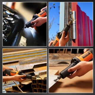 VEVOR Βαρέως Τύπου Ευθύς Τροχός 1/4 30000RPM 6 Ταχύτητες  MJMCYSKDK...