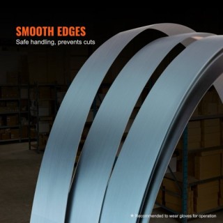 VEVOR Ταινία Συσκευασίας Χάλυβα 1/2 x 330 1100 lbs  BZKZDGD12YC3N0L...