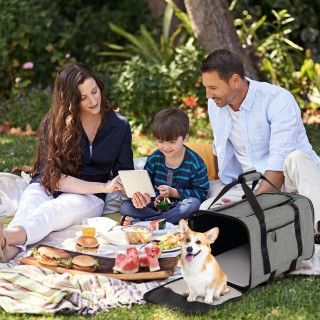 Costway Κινητό Κλουβί Μεταφοράς Κατοικιδίων με Ρόδες και Αποσπώμενη... Costway Κινητό Κλουβί Μεταφοράς Κατοικιδίων με Ρόδες και Αποσπώμενη...