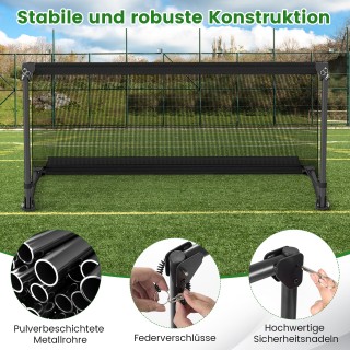 Costway Πτυσσόμενη εστία ποδοσφαίρου 120 x 57 x 60 cm με μεταλλικό ... Costway Πτυσσόμενη εστία ποδοσφαίρου 120 x 57 x 60 cm με μεταλλικό ...