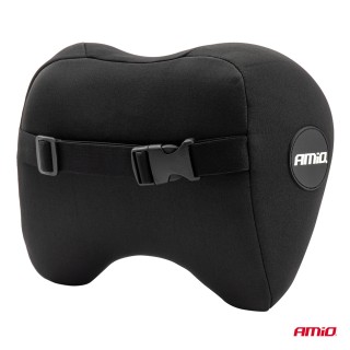 AMiO  Κάθισμα αυτοκινήτου με αφρό ΜΝΗΜΗΣ Μαύρο CSH-05 ,02961