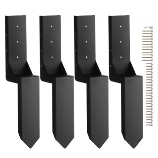 Σετ Επισκευής Πασάλων Φράχτη VEVOR, 4τμχ, 3.5x3.5 Ατσάλινοι Υποστηρ... Σετ Επισκευής Πασάλων Φράχτη VEVOR, 4τμχ, 3.5x3.5 Ατσάλινοι Υποστηρ...