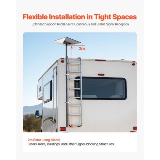 VEVOR Περιστρεφόμενη Βάση Σκάλας Starlink για RV Gen 3 FCPTAZKSDXLT...