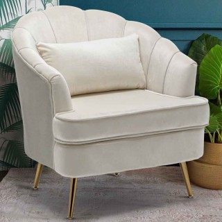 BAKAJI Πολυθρόνα Καρέκλα Χαλάρωσης σε Ύφασμα και Μέταλλο Επενδυμέν... BAKAJI Πολυθρόνα Καρέκλα Χαλάρωσης σε Ύφασμα και Μέταλλο Επενδυμέν...