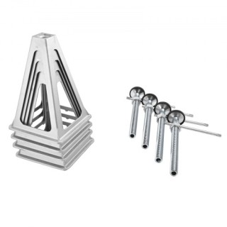 VEVOR Υποστηρίγματα Σταθεροποίησης RV, Σετ 4 Αλουμινένια Υποστηρίγμ...