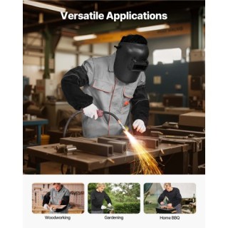 VEVOR Ανθεκτικά Μανίκια Συγκόλλησης από Δέρμα Βοοειδούς & Βαμβάκι F...