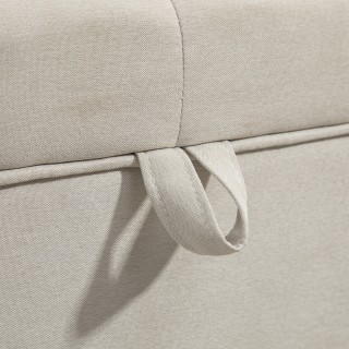 HOMCOM Πάγκος Αποθήκευσης 80L με Μαξιλάρι, Υφασμάτινη Επένδυση και ... HOMCOM Πάγκος Αποθήκευσης 80L με Μαξιλάρι, Υφασμάτινη Επένδυση και ...