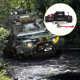 Ηλεκτρικό Βίντσι 13500 LBS με Συνθετικό Σχοινί & Τηλεχειριστήριο 1... Ηλεκτρικό Βίντσι 13500 LBS με Συνθετικό Σχοινί & Τηλεχειριστήριο 1...