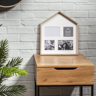 Ξύλινη Κορνίζα Κολάζ Σπιτάκι για 4 Φωτογραφίες 15 x 10 x 2,51 cm HD... Ξύλινη Κορνίζα Κολάζ Σπιτάκι για 4 Φωτογραφίες 15 x 10 x 2,51 cm HD...