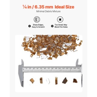 VEVOR 10 lb Χάλκινοι Λίθοι για Τζάκι & Τραπέζι Φωτιάς FHBLFGSGHBL19... VEVOR 10 lb Χάλκινοι Λίθοι για Τζάκι & Τραπέζι Φωτιάς FHBLFGSGHBL19...