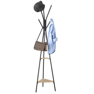 BAKAJI Μαύρη Κρεμάστρα Δαπέδου Εξοικονόμησης Χώρου με 5 Γάντζους κ... BAKAJI Μαύρη Κρεμάστρα Δαπέδου Εξοικονόμησης Χώρου με 5 Γάντζους κ...