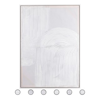 Galileo Λευκή Σίβιλλα Καμβάς με Κορνίζα 50x70 εκ 5920428 Τυχαία Επι...