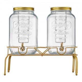 VEVOR Διανομέας Ποτών 8L Γυάλινος με Βάση 2 Τεμάχια για Πάρτι YLFPQ... VEVOR Διανομέας Ποτών 8L Γυάλινος με Βάση 2 Τεμάχια για Πάρτι YLFPQ...