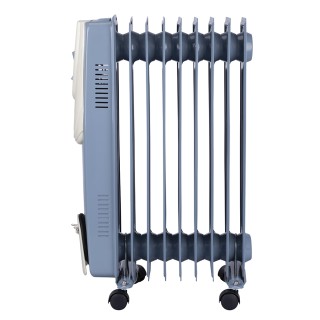 Kooper Καλοριφέρ λαδιού 9 στοιχείων 2000 W μπλε και ελεφαντόδοντο N...