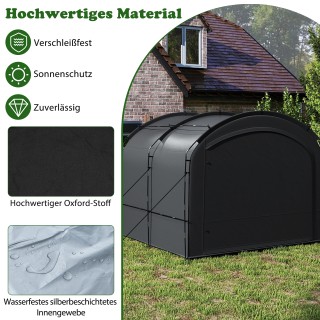 Costway Εξωτερική Κάλυψη Ποδηλάτου με Αδιάβροχο και Ασημόχρωμο Υλικ... Costway Εξωτερική Κάλυψη Ποδηλάτου με Αδιάβροχο και Ασημόχρωμο Υλικ...