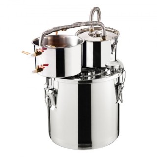 VEVOR Αποστακτήρας Αλκοόλ 5 Γαλόνια με Δοχείο Θόρυβο & Αντλία Νερο... VEVOR Αποστακτήρας Αλκοόλ 5 Γαλόνια με Δοχείο Θόρυβο & Αντλία Νερο...