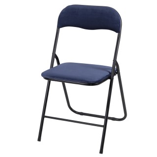 Galileo Πτυσσόμενη καρέκλα εξοικονόμησης χώρου σε μπλε χρώμα βελούδ... Galileo Πτυσσόμενη καρέκλα εξοικονόμησης χώρου σε μπλε χρώμα βελούδ...