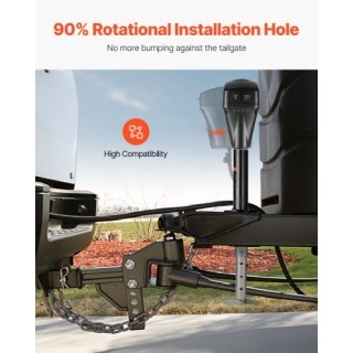 VEVOR Ηλεκτρικός Γρύλος Τρέιλερ 5000 lbs για Τροχόσπιτα & Καμπέρες ...