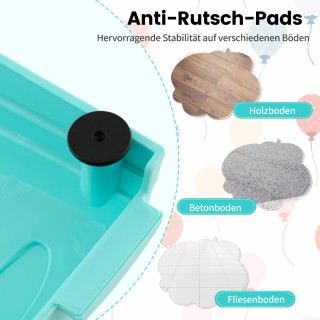 Costway 20 τεμ. Σετ ισορροπίας δοκών για παιδιά Ισορροπητικά μπλοκ ...