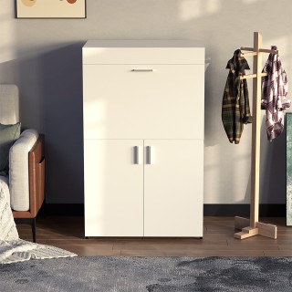 Shally Dogan Φορητή Πτυσσόμενη Σιδερώστρα Εξοικονόμησης Χώρου Λευκή...