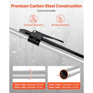 VEVOR Ρυθμιζόμενη Μπάρα Φορτίου από Βαρέως Τύπου Χάλυβα με Αντιολισ... VEVOR Ρυθμιζόμενη Μπάρα Φορτίου από Βαρέως Τύπου Χάλυβα με Αντιολισ...