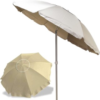 BAKAJI Ομπρέλα παραλίας Αλουμινίου 2 μ με άρθρωση ύφασμα Πολυεστέρ... BAKAJI Ομπρέλα παραλίας Αλουμινίου 2 μ με άρθρωση ύφασμα Πολυεστέρ...