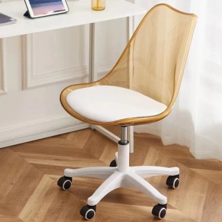 Shally Dogan Καρέκλα Γραφείου με ρόδες και Διαφανή Πλάτη Μπρονζέ Κ... Shally Dogan Καρέκλα Γραφείου με ρόδες και Διαφανή Πλάτη Μπρονζέ Κ...