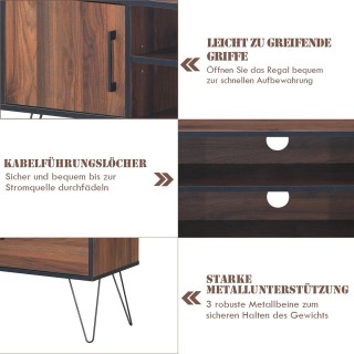 Costway Πολυλειτουργικό Έπιπλο Τηλεόρασης με Αποθηκευτικούς Χώρους... Costway Πολυλειτουργικό Έπιπλο Τηλεόρασης με Αποθηκευτικούς Χώρους...