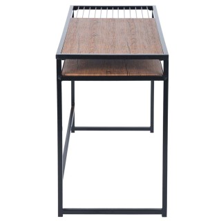 BAKAJI Γραφείο Τραπέζι Υπολογιστή Ξύλο Μέταλλο με Θήκη Εγγράφων Βι... BAKAJI Γραφείο Τραπέζι Υπολογιστή Ξύλο Μέταλλο με Θήκη Εγγράφων Βι...