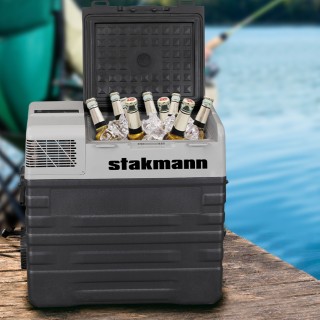 STAKMANN  Ψυγείο για Αυτοκίνητο Σκάφος Τροχόσπιτο 12V και 220V με Σ...