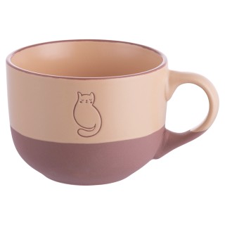 Villa DEste  Σετ 2 μεγάλες κούπες 490 ml από κεραμικό με χερούλι Mo...