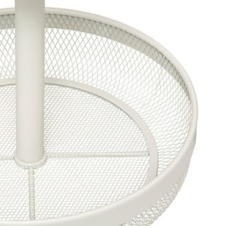 Μεταλλικό Καλάθι Φρούτων με 2 Διαμερίσματα 30 x 31 cm Μπεζ 189979A ...