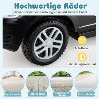 Costway 3-σε-1 Μαύρο Παιδικό Αυτοκίνητο με Αποσπώμενη Λαβή TQ10397DK Costway 3-σε-1 Μαύρο Παιδικό Αυτοκίνητο με Αποσπώμενη Λαβή TQ10397DK