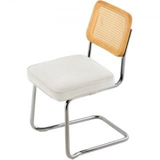 Σετ 4 Καρεκλών VEVOR Rattan, Λευκές Καρέκλες Τραπεζαρίας Mid Centur... Σετ 4 Καρεκλών VEVOR Rattan, Λευκές Καρέκλες Τραπεζαρίας Mid Centur...